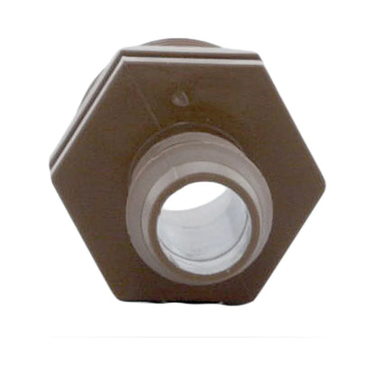 Netafim TL075MA male adapter, thread end view