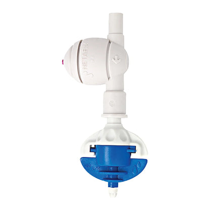 Netafim VibroNet blue 40 L/h sprinkler head with AD anti-drain check valve, model 040