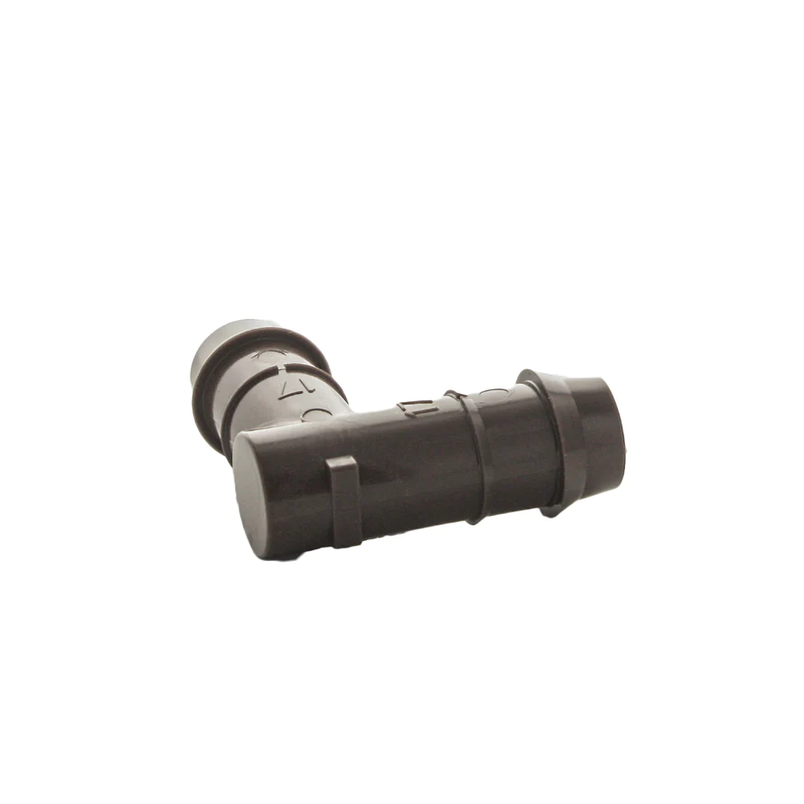 Netafim BARB 167 ELBOW CONN. 25/BAG Laying Down