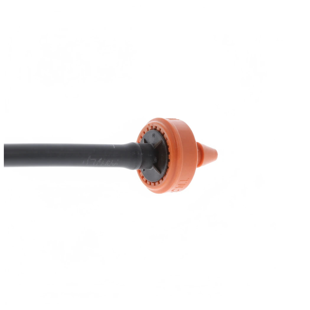 Netafim Dripper Assy 7.9 GPH Orange/Brown Dripper, Black Tubing 36in
