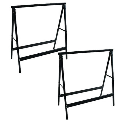 Non-Adjustable Saw Horse Flood Table Tray Stands