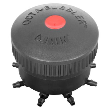 Octa-Bubbler 10 GPH Per Outlet by Jain Irrigation - Red High Flow Bubbler