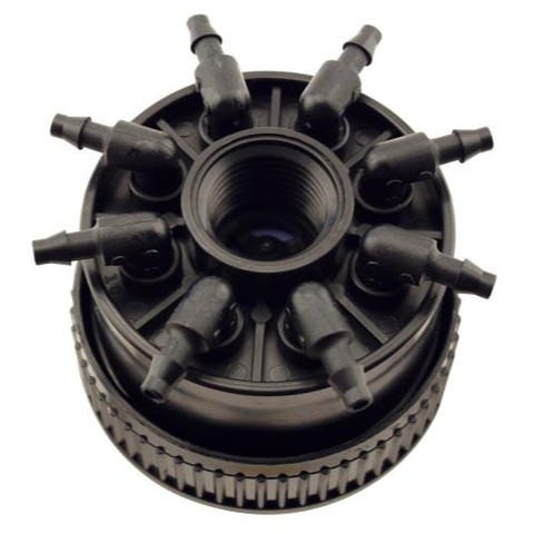 Octa-Bubbler 2 GPH Per Outlet by Jain Irrigation - Blue High Flow Bubbler