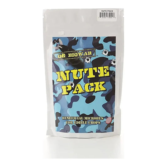 OG Biowar Nute Pack beneficial microbes, resealable pouch