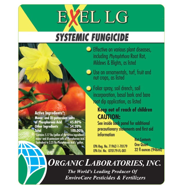 Exel Systemic Fungicide Concentrate Quart