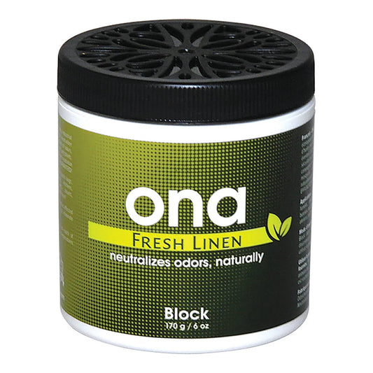 Ona Block Fresh Linen -- 6 oz - Ona Block Fresh Linen, 6 oz
