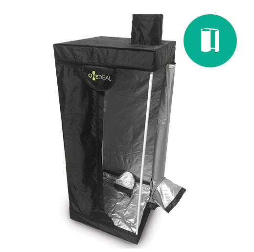 OneDeal Grow Tent  2 x 2 x 4.6 ft  (24 x 24 x 55 in)