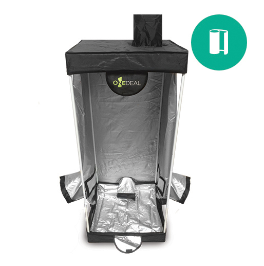 OneDeal Grow Tent  2 x 2 x 4.6 ft  (24 x 24 x 55 in)