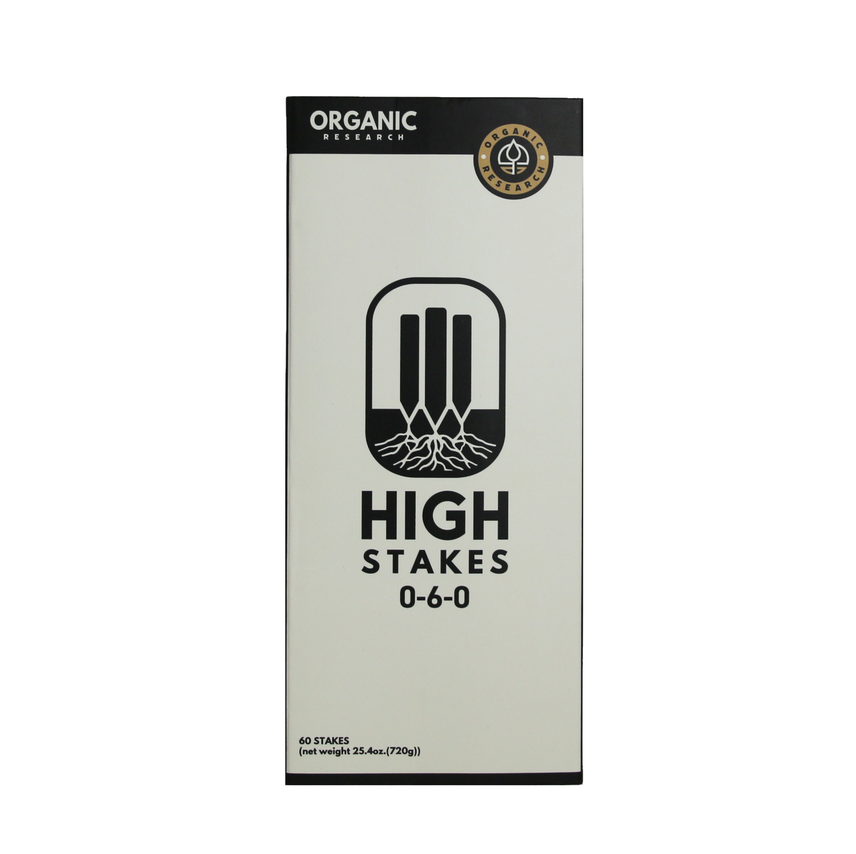 Organic Research High Stakes - 60 Count Main Image