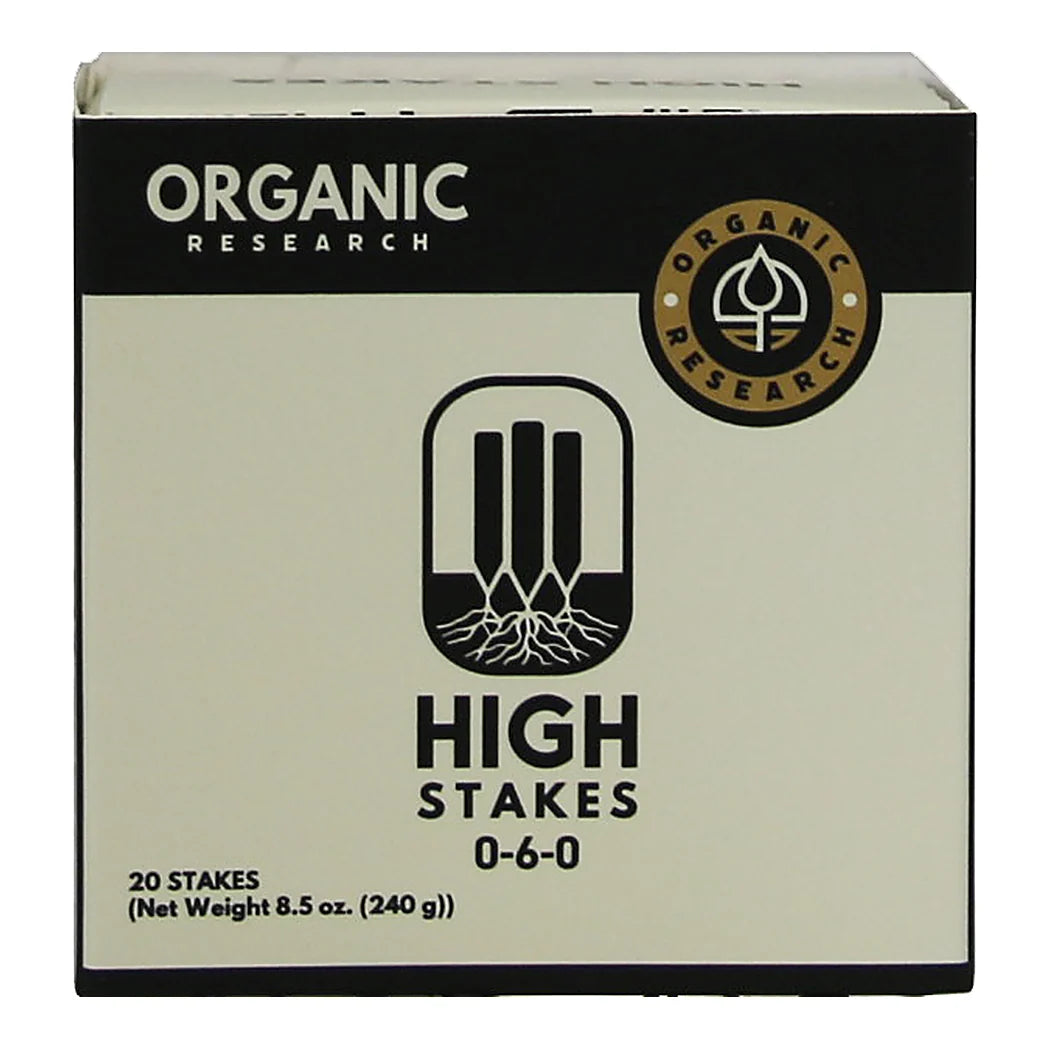 Organic Research High Stakes 0-6-0 box of 20 stakes