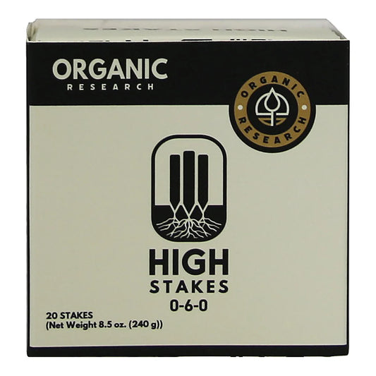 Organic Research High Stakes 0-6-0 box of 20 stakes