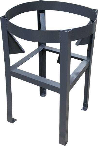 Peabody 300 Gallon Cone Tank Metal Stand | TD Series — Robust Base ...