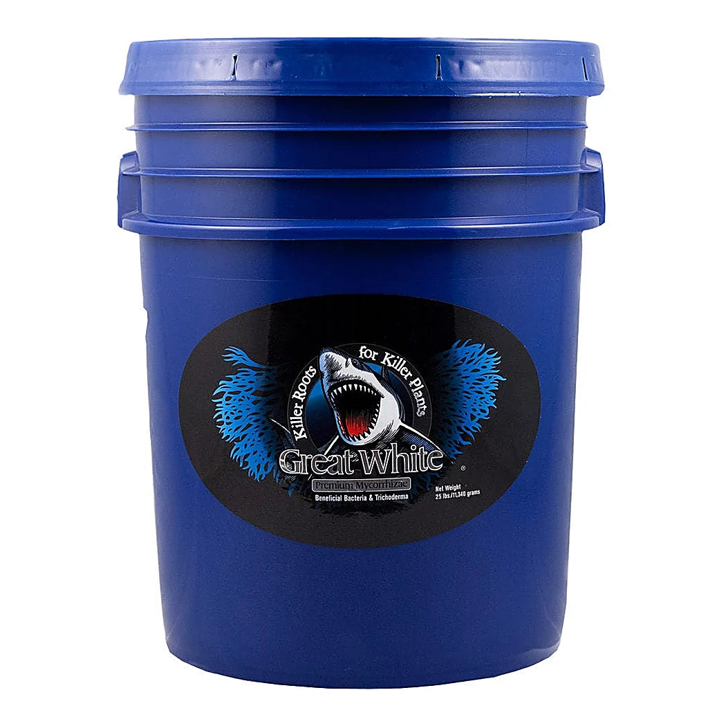 Great White Mycorrhizae - Plant Success - Great White, 25 lb bucket