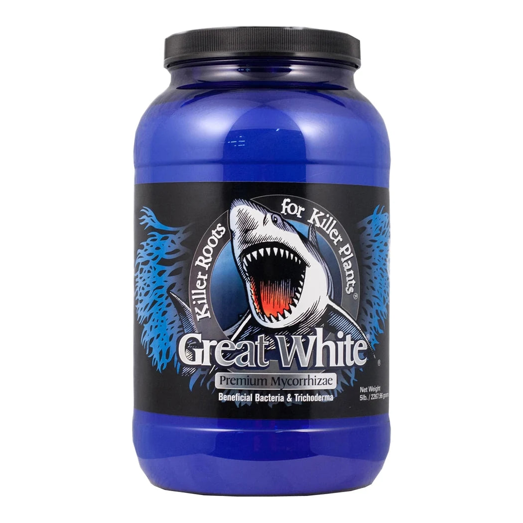 Great White Mycorrhizae - Plant Success - Great White, 5 lb jar