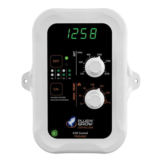 Plug n Grow PNG060 CO2 controller with high-temp shutoff
