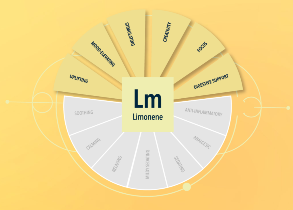 Integra Boost Terpene Essentials 4g Limonene Potential Effects Chart Image