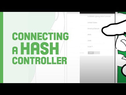 Iluminar HASH Lighting Controller connecting