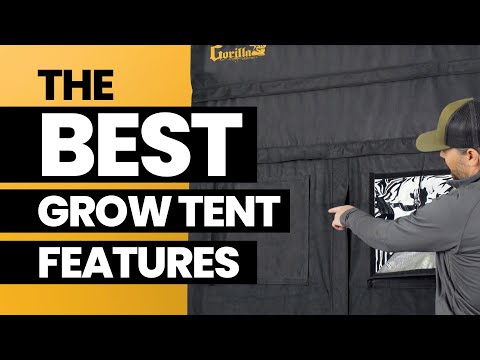 Gorilla Grow Tent 4' x 4' | Built for Pros - Perfect for Beginners