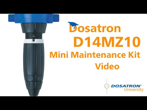 Dosatron D14MZ10 Mini Maintenance Kit Video