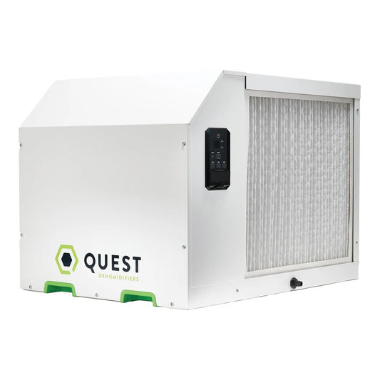 Quest 335 Dehumidifier - Quest 335 overhead dehumidifier, front