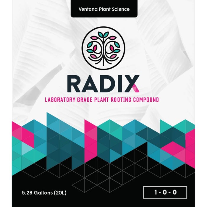 Radix Laboratory Grade Plant Rooting Stimulator 1-0-0