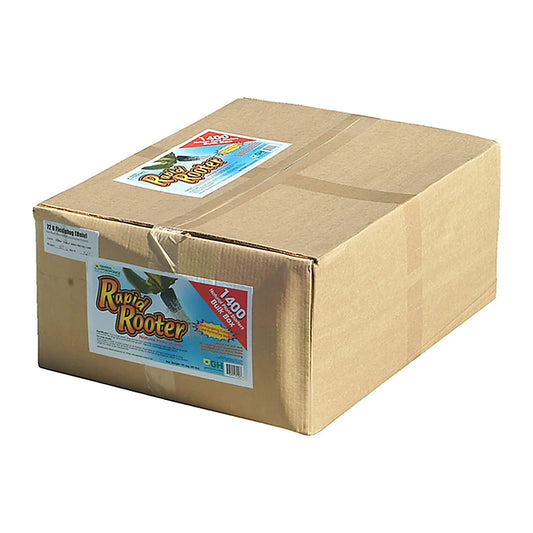 Rapid Rooter 1400 count bulk carton of 1.5 in composite starter plugs