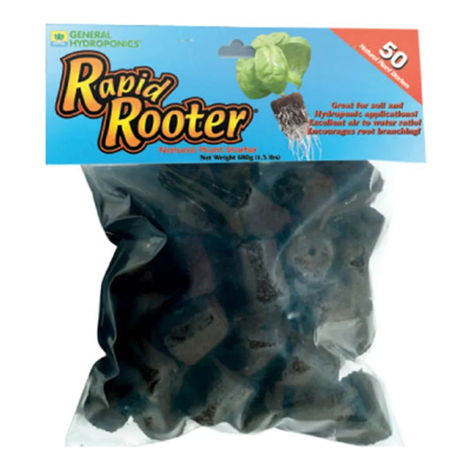 Rapid Rooter replacement grow plugs, bag of 50 composite starter plugs