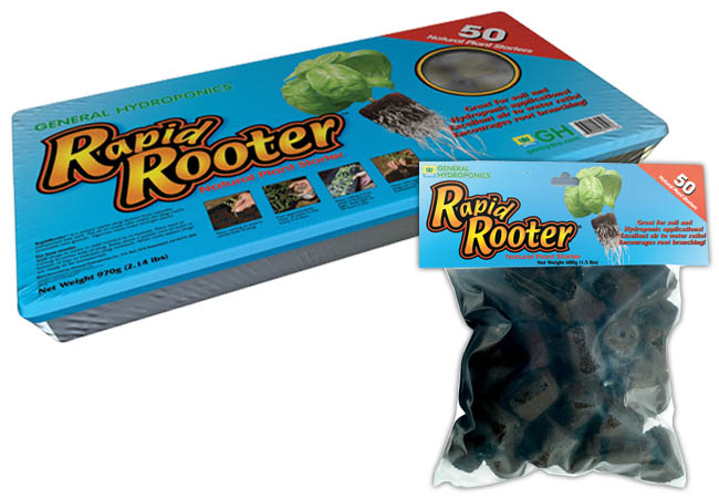 General Hydroponics Rapid Rooter 50 Site | High Oxygen — Early Root ...