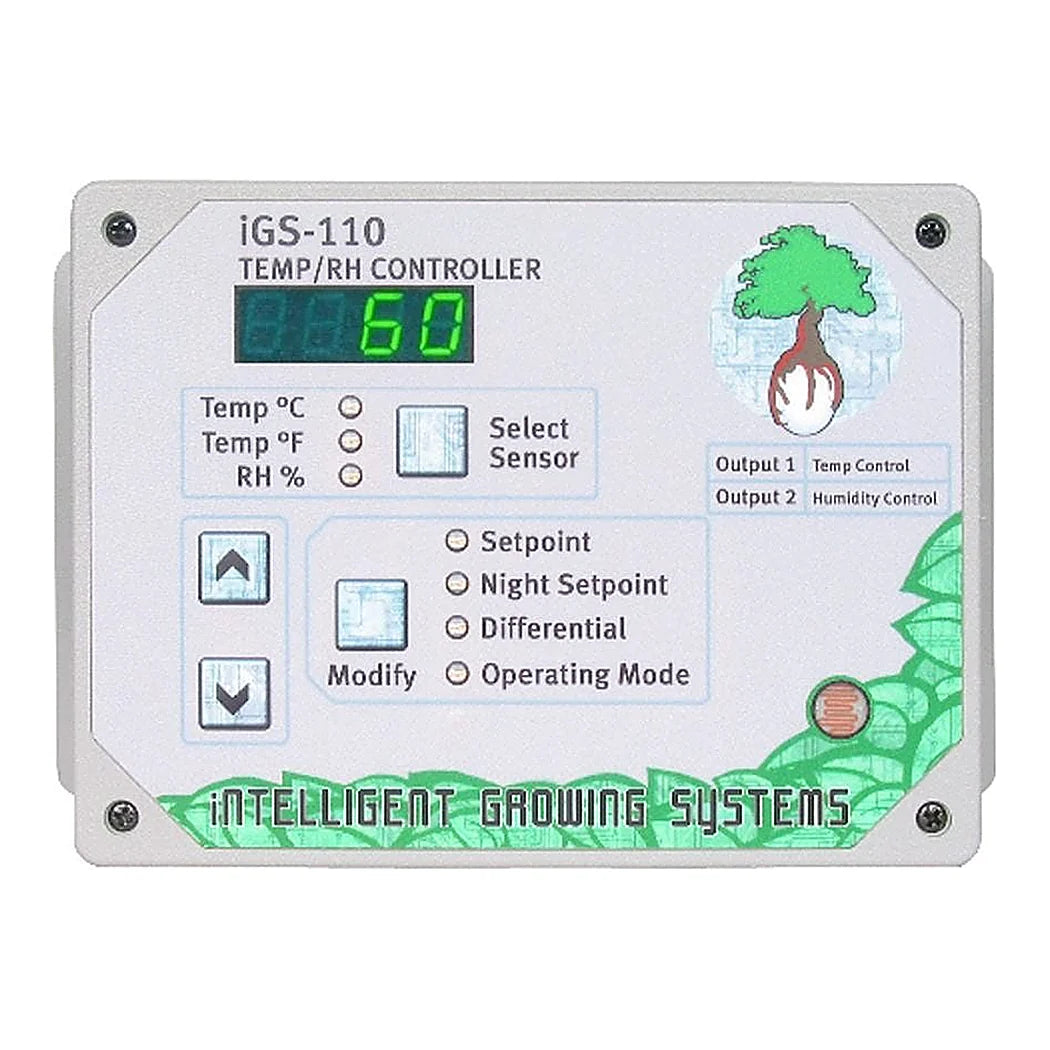 IGS-110 RH and temperature smart control with external probe