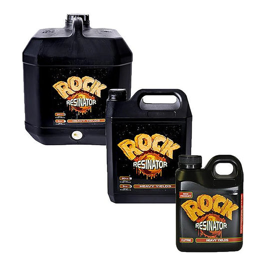 Rock Resinator Heavy Yields in 1, 5 and 20 liter containers