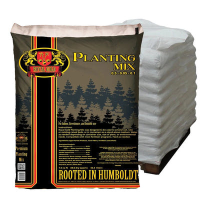 Royal Gold Planting Mix 1.5 cu ft bag with full pallet of 60 bags, perlite-free coco and forest fiber mix