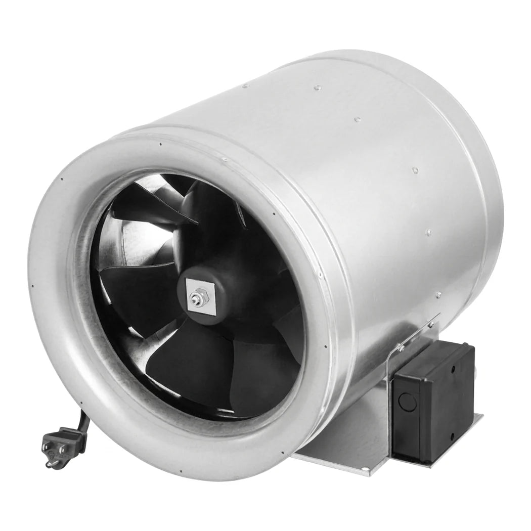 Ruck 14 inch Prime HO mixed flow inline fan, 3340 CFM on a 240V supply, heaviest draw in the range