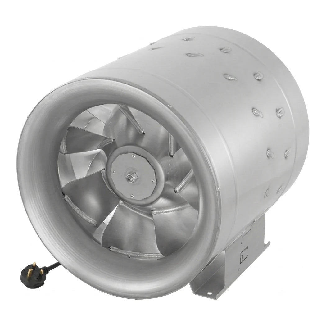Ruck 20 inch Prime mixed flow inline duct fan, 4595 CFM room-scale extract on 240V