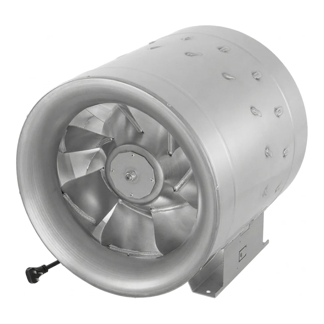 Ruck 22 inch Prime mixed flow inline fan, three-phase, 790 Pa static pressure and IP55 motor