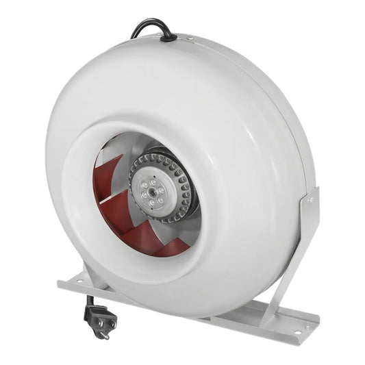 Ruck 6 inch Classic HO centrifugal inline fan, 381 CFM at 126W for loaded carbon filters