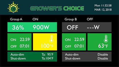 Growers Choice Digital Lighting Master Controller