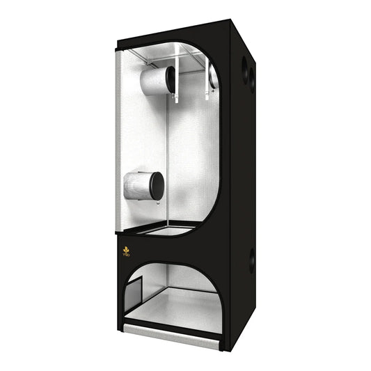 Secret Jardin TWIN T90 two-chamber grow tent, 36 x 36 in