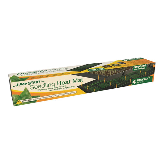 Jump Start 4 tray seedling heat mat retail carton