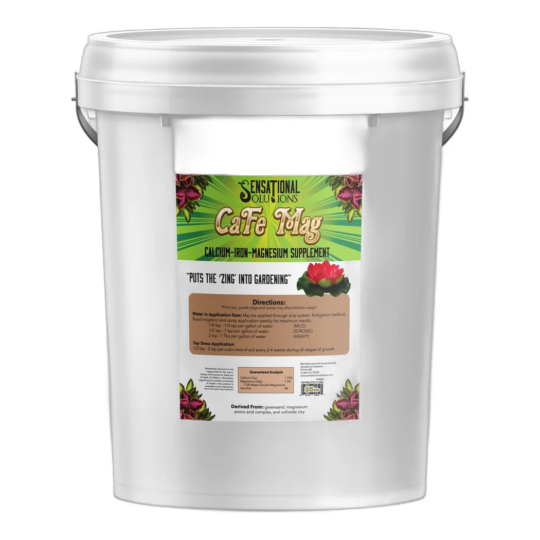 Sensational Solutions CaFe Mag calcium iron magnesium supplement, 25 lb white pail