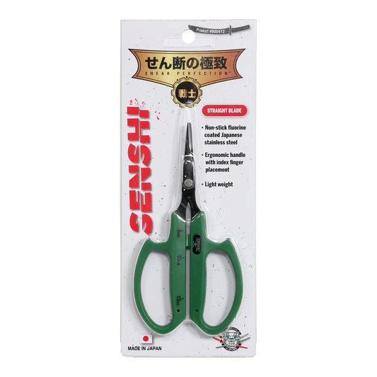 Shear Perfection Senshi Series Bonsai Scissor - Straight - Senshi bonsai scissor, straight blade, in retail pack