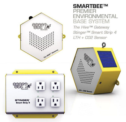 SmartBeeâ„¢ Environmental Premier System (The Hive + LTH Pro sensor + Smart Strip 4)