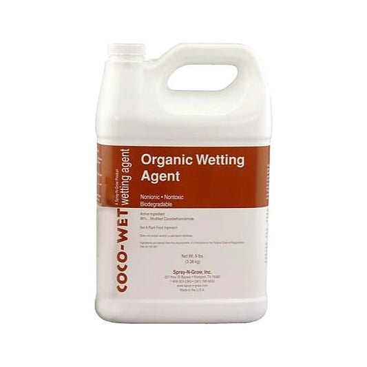 Spray-N-Grow Coco-Wet organic wetting agent, 1 gallon