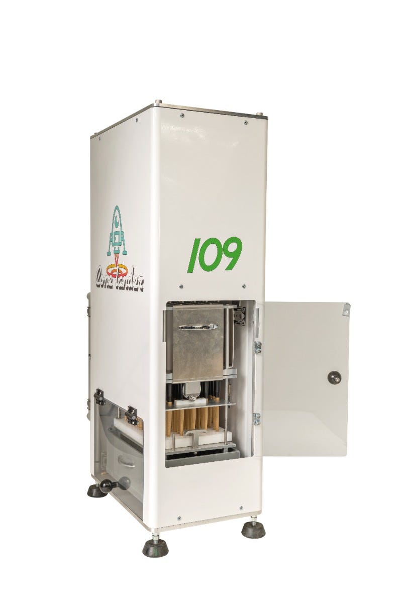 STM Canna Cone Lander Cone Loading Machine Open Door