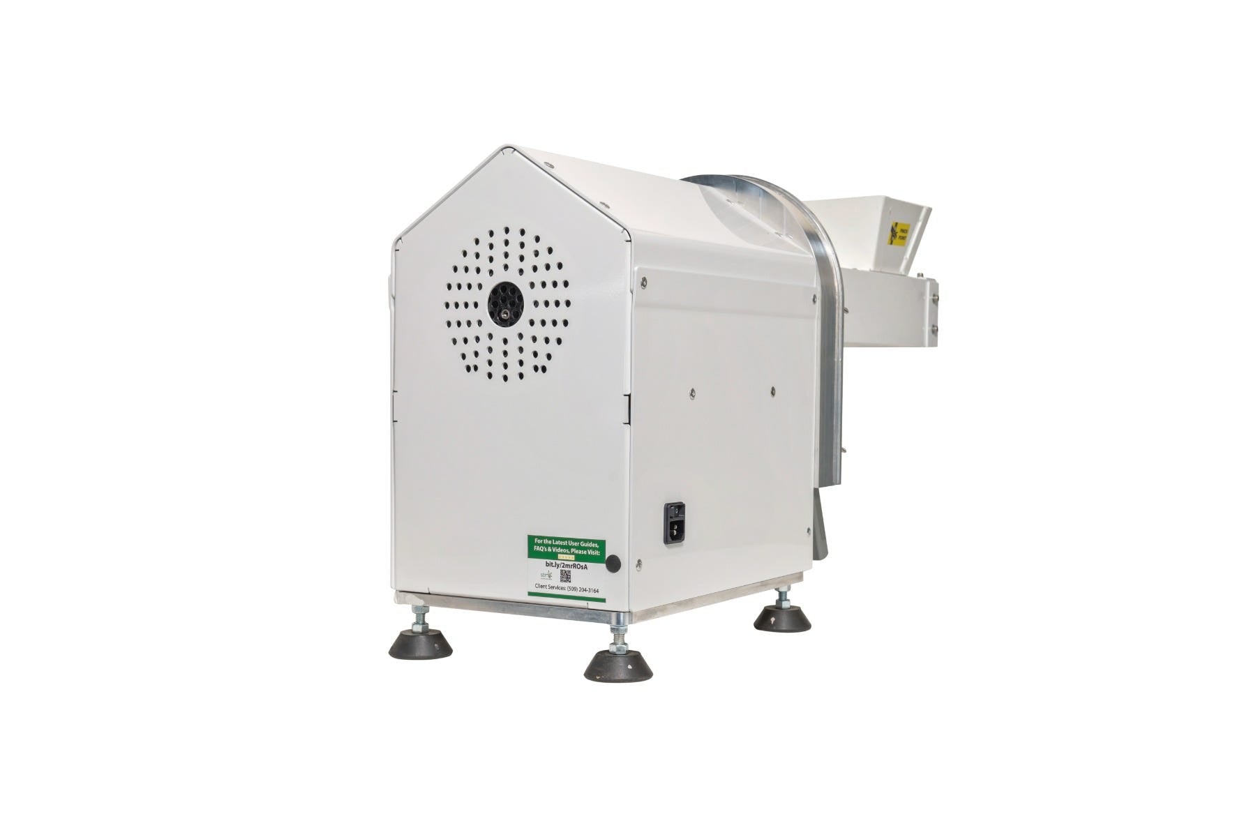 STM Mini-Revolution Commercial Flower Grinder Back View