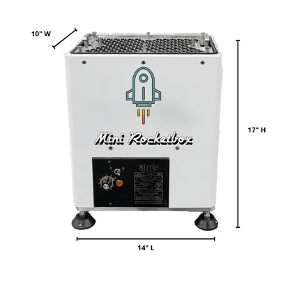 STM Mini-RocketBox PLUS+ Pre-Roll Machine (72-Cone)  Dimensions