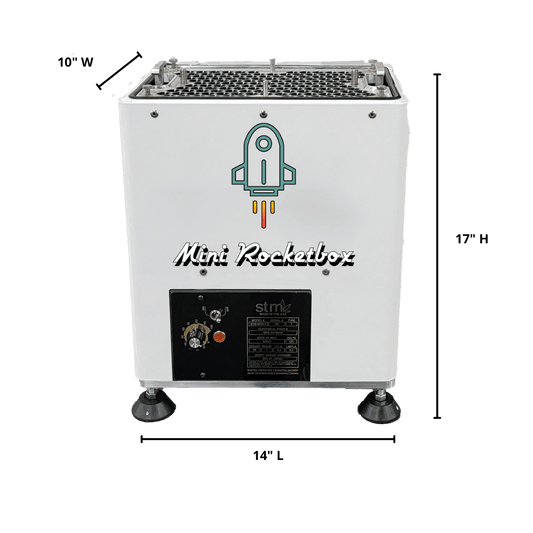 STM Mini-RocketBox PLUS+ Pre-Roll Machine (72-Cone)  Dimensions