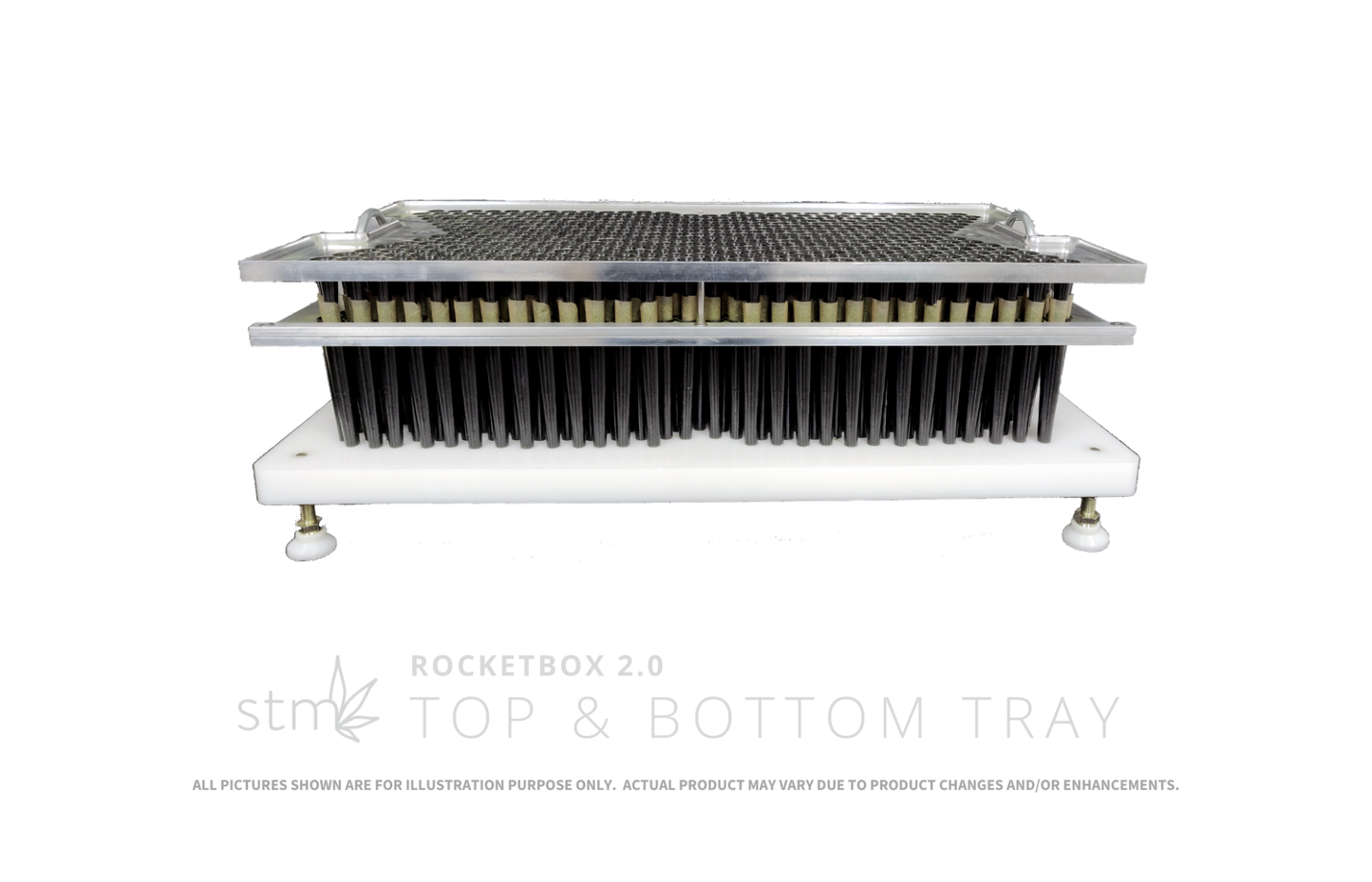 STM RocketBox 2.0 Pre-Roll Machine Top & Bottom Tray