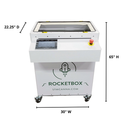 STM RocketBox 2.0 Pre-Roll Machine Dimensions