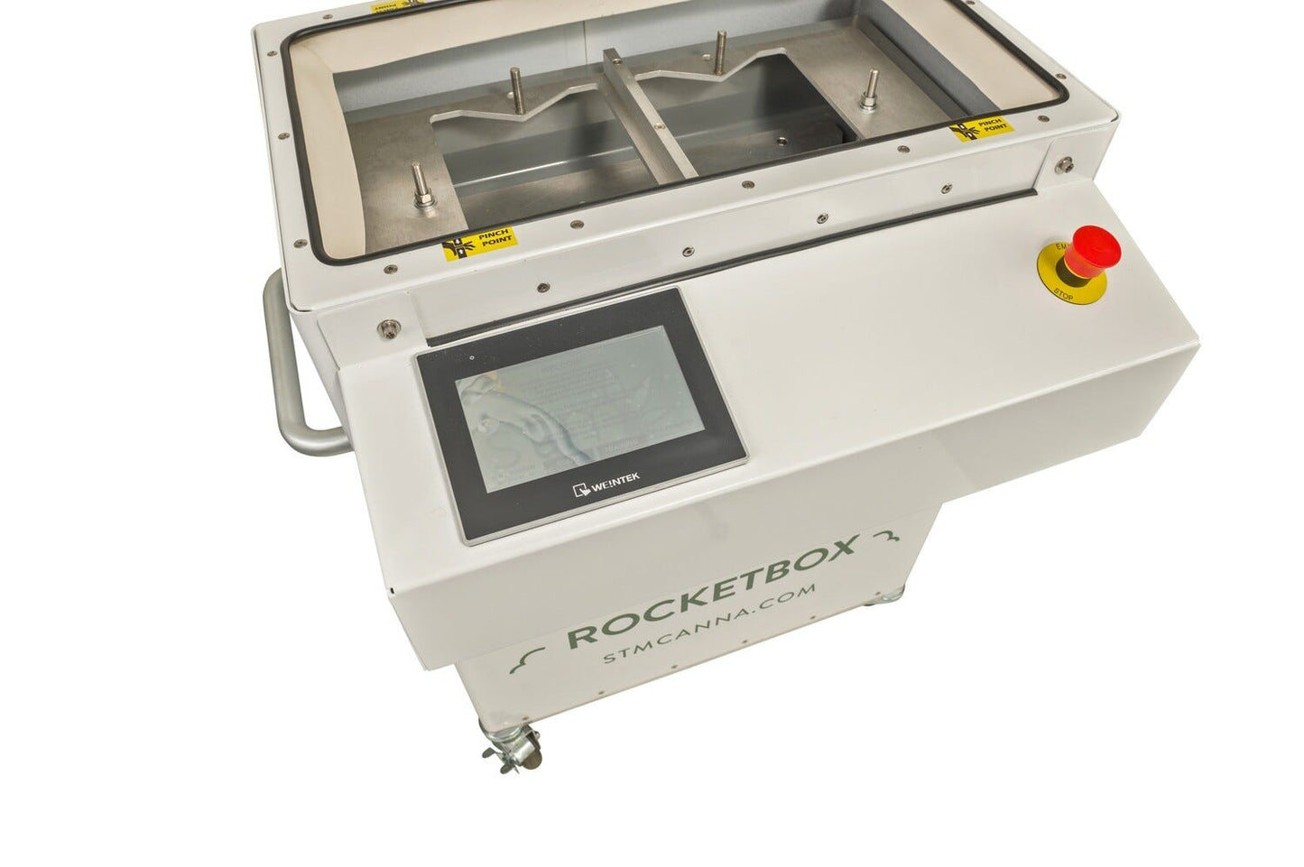 STM RocketBox 2.0 Pre-Roll Machine Top View