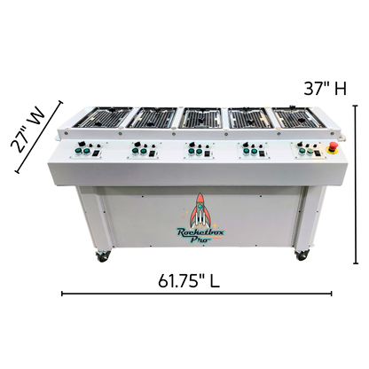 STM RocketBox PRO High-Output Pre-Roll Machine Dimensions